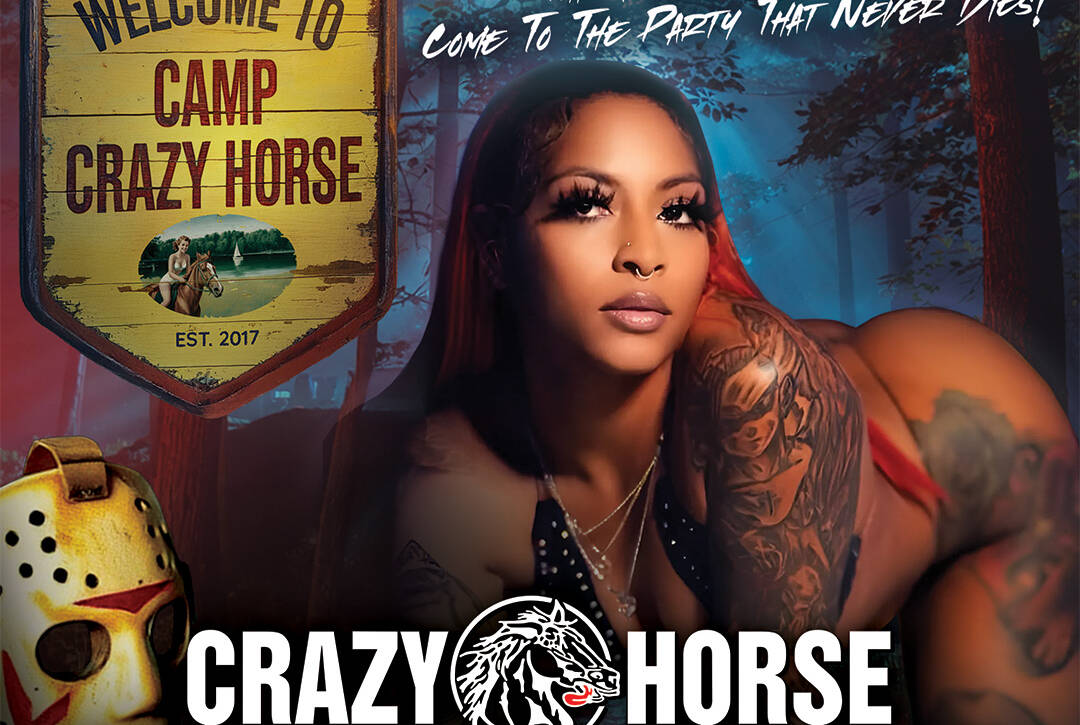 crazy horse strip club friday the 13th party
