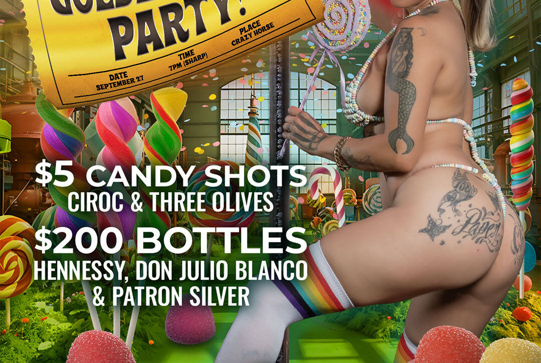 crazy horse golden ticket party