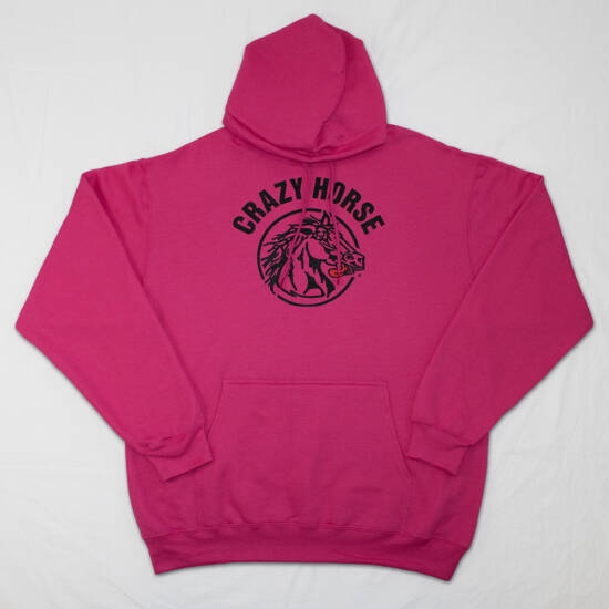 Crazy Horse Hooded Pullover Sweatshirt